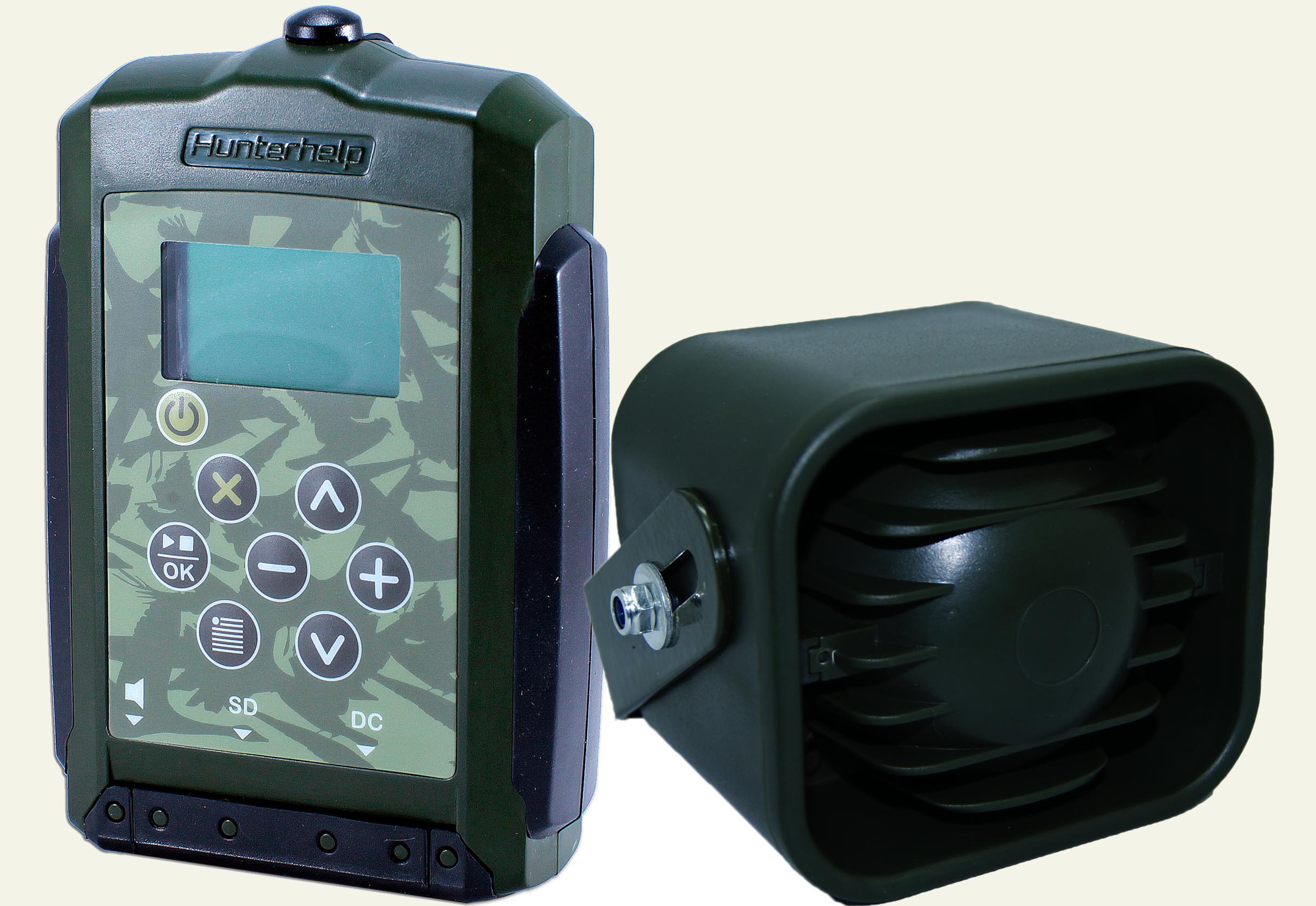 Электронный манок Hunterhelp MASTER 2 в комплекте с динамиком Тромб