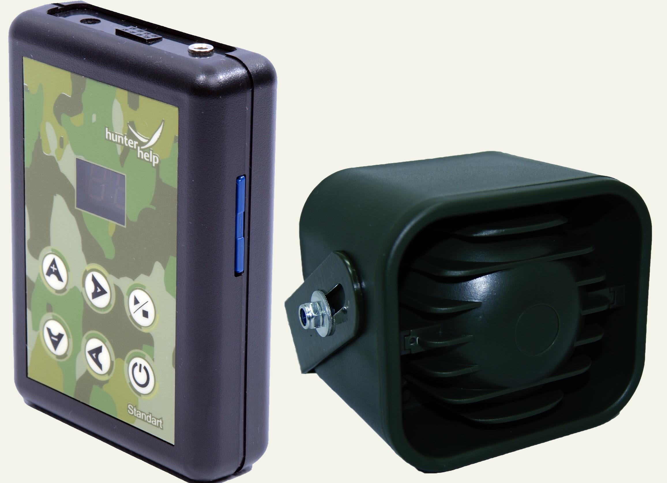 Электронный манок Hunterhelp STANDART (МПУ-5) в комплекте с динамиком Тромб (HUNTERHELP)